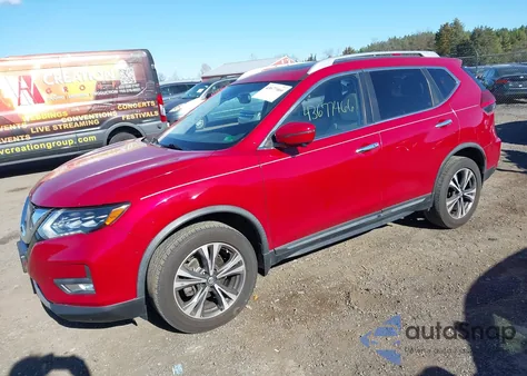 2017 Nissan Rogue Sl z USA, uszkodzony, nr VIN JN8AT2MV8HW272063
